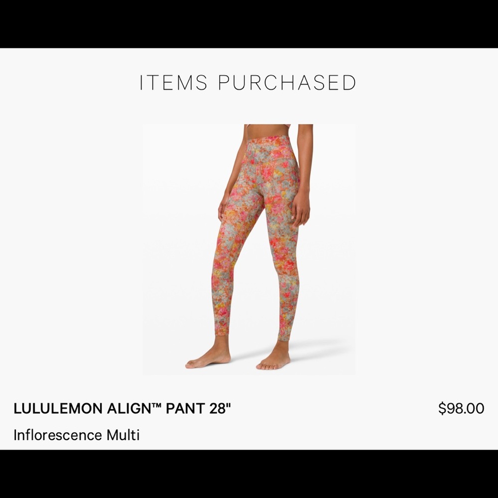 Lululemon align 28’